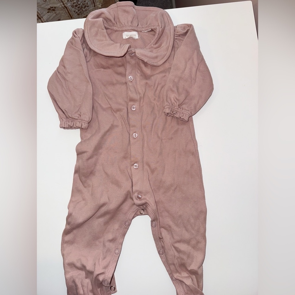 Jamie Kay Mauve Pink Long-Sleeve One-Piece